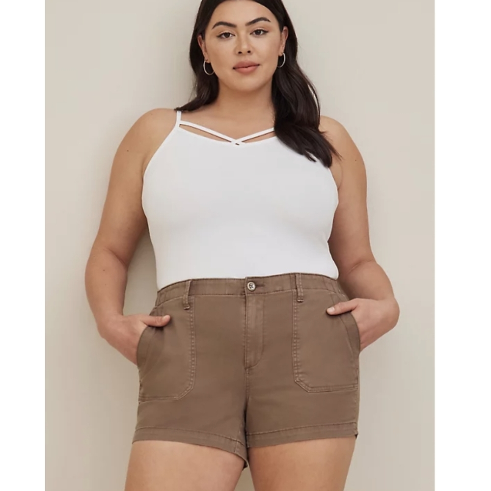 NWT Torrid High rise shorts